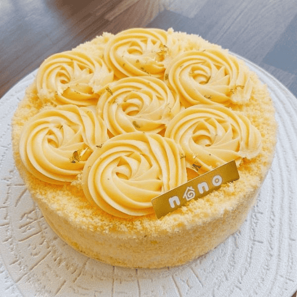 圖/NONO 菓子工坊粉雪檸檬乳酪蛋糕